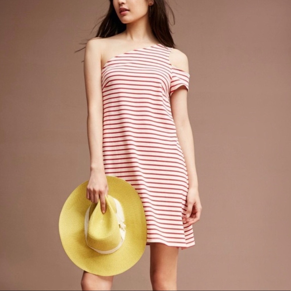anthropologie/maeve stripe dress